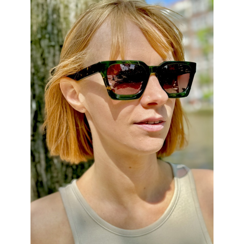 Sunglasses Flora bottle green