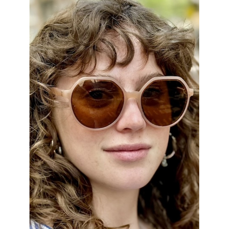 Bril Fresia lichtbruin