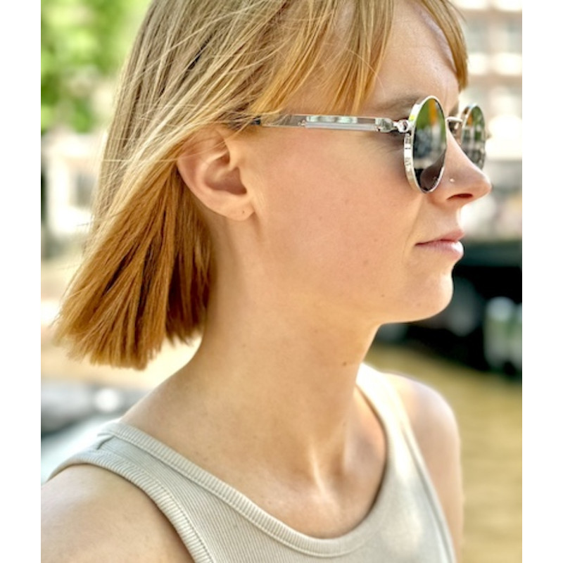 Zonnebril Madness zilver/zwart