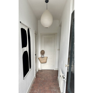 The linen lamp shade S | A linen, foldable lamp shade