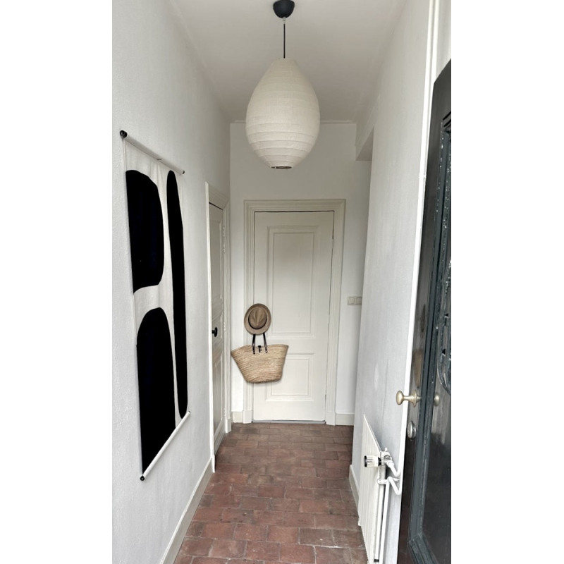 The linen lamp shade S | A linen, foldable lamp shade