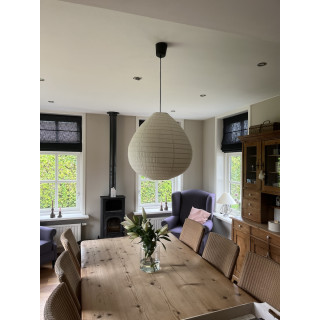 De linnen lampenkap Liv M wit | Een linnen, opvouwbare lampenkap De linnen lampenkap Liv M wit | Een linnen, opvouwbare lampenkap