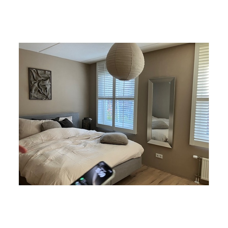 The linen lampshade Liv L sand | A linen, foldable lampshade